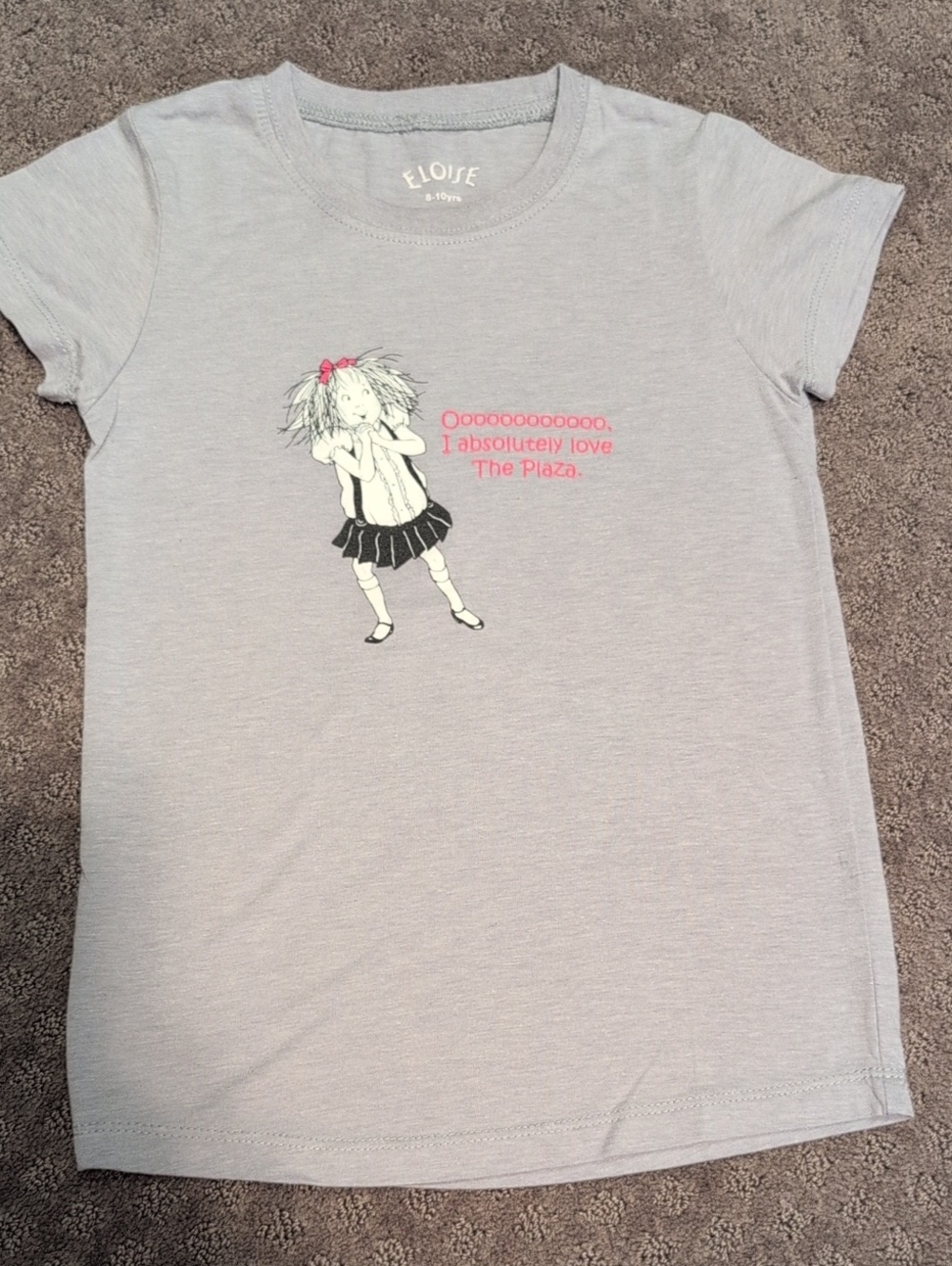Eloise At The Plaza Graphic Tee - Size 8-10